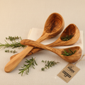 3-teiliges Kellen-Set – Für Suppen und Eintöpfe aus Olivenholz | Zayane™