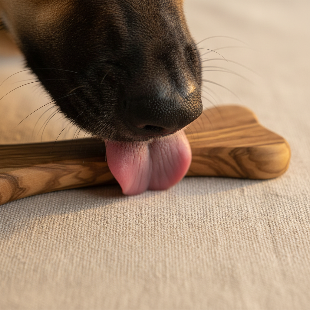 Gioco da Masticazione per Cani in Legno d'Ulivo | Zayane™