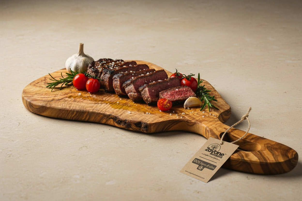 Tagliera “Elegante” in Legno d'Ulivo | Zayane™