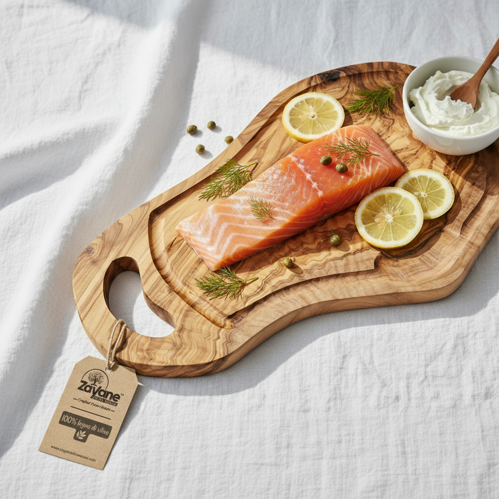 "Presa" Cutting Board in Olive Wood | Zayane™