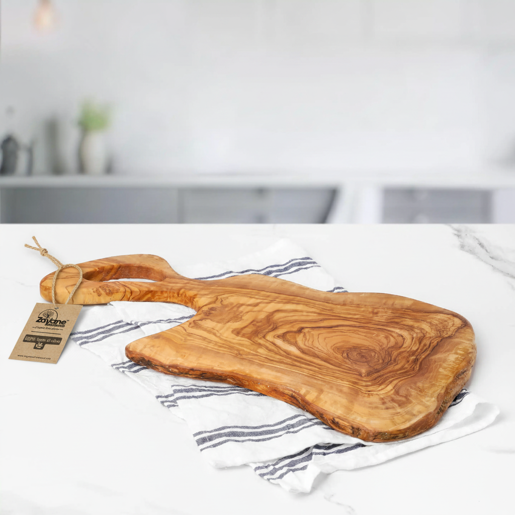 Tagliera “Elegante” in Legno d'Ulivo | Zayane™