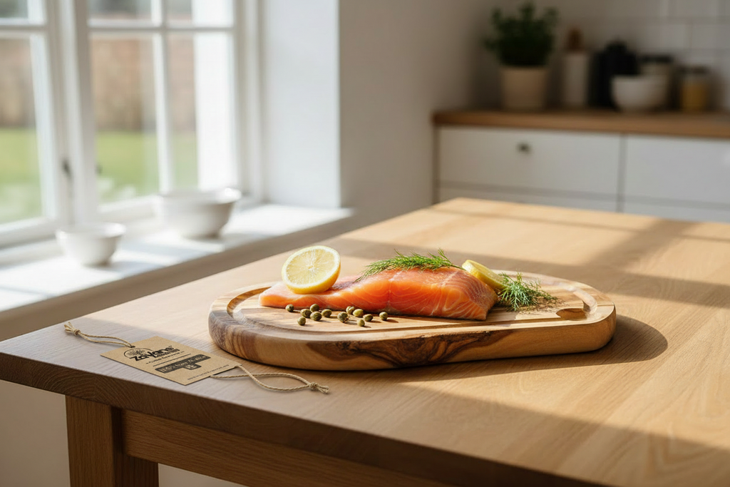 Tagliera “Essenziale” in Legno d'Ulivo | Zayane™