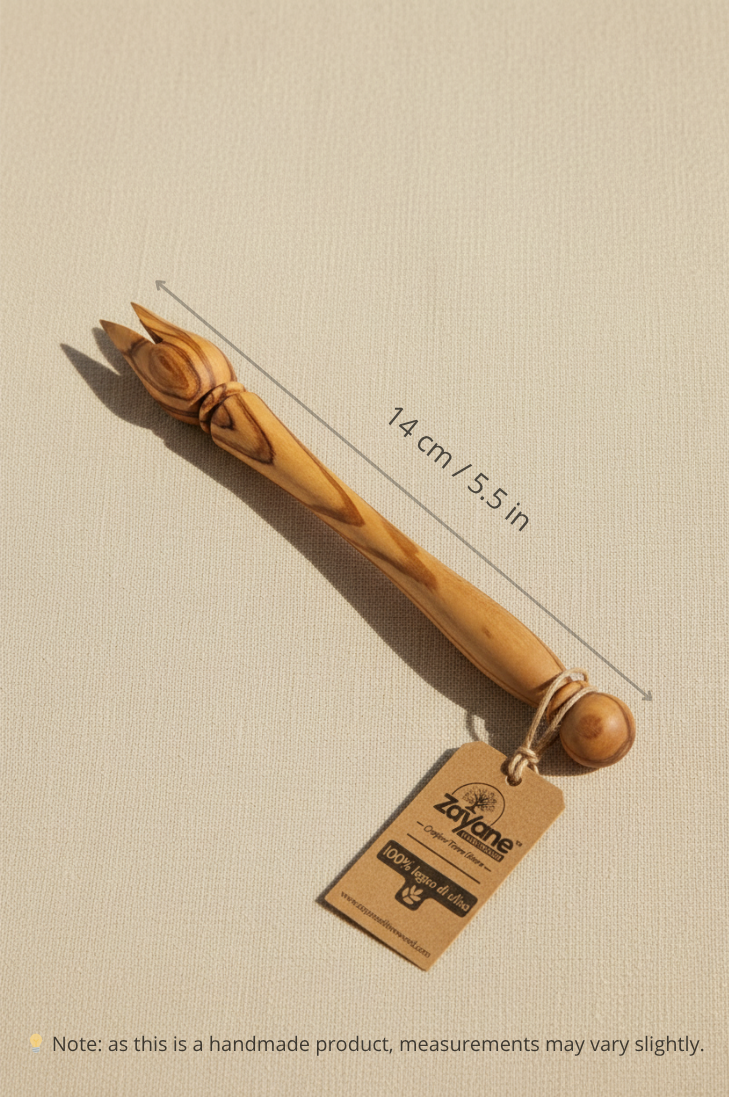 Olive Wood Tongs – Single or Set | Zayane™