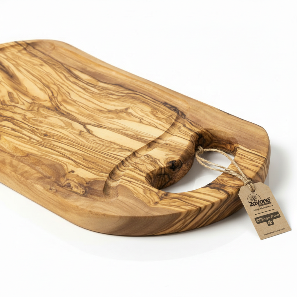 "Presa" Cutting Board in Olive Wood | Zayane™