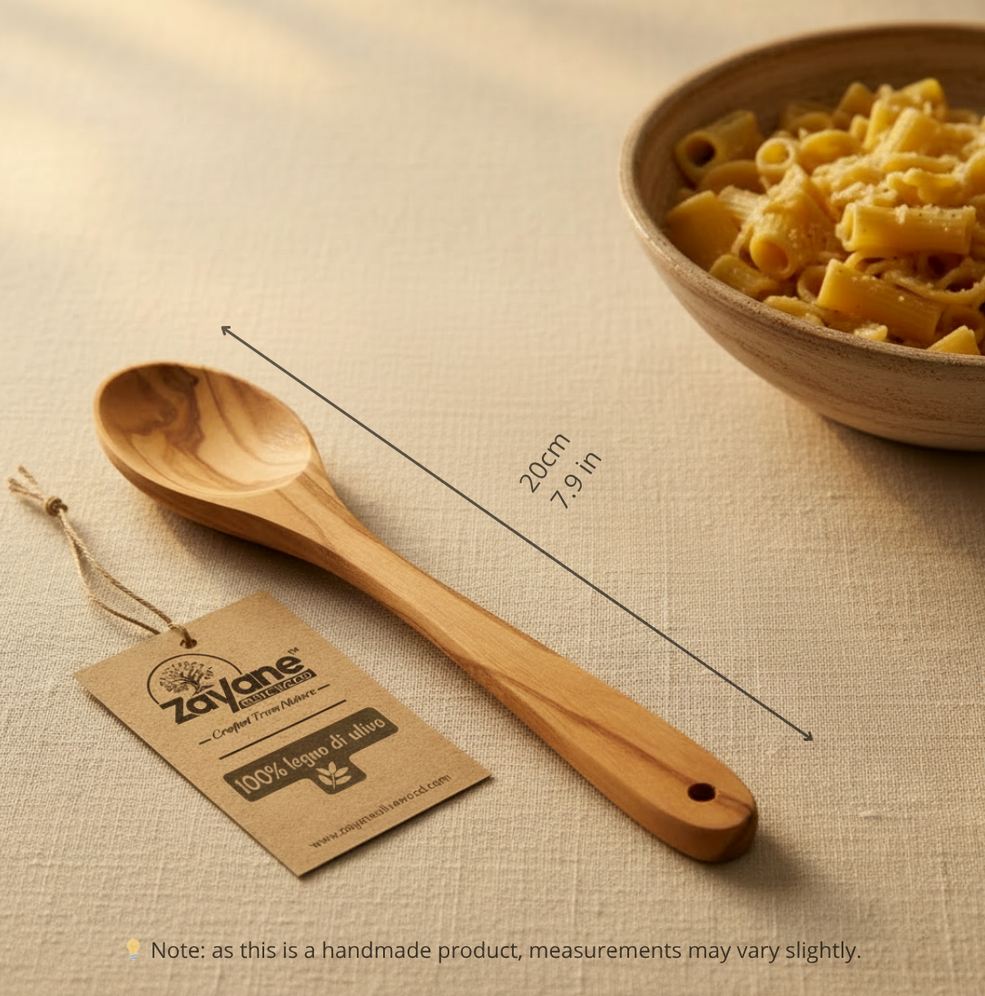 3er Set Holzlöffel – Essbesteck aus Olivenholz | Zayane™