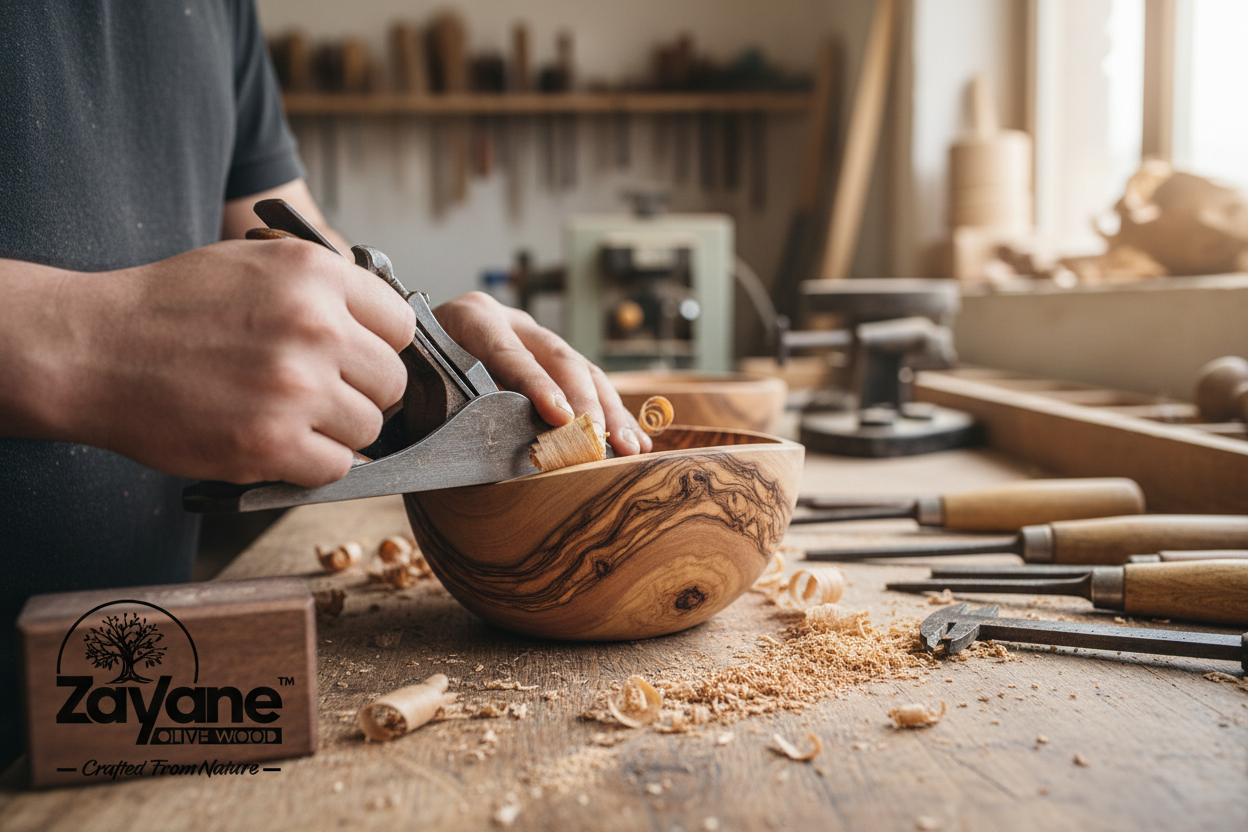 Artigianato Zayane Olive Wood