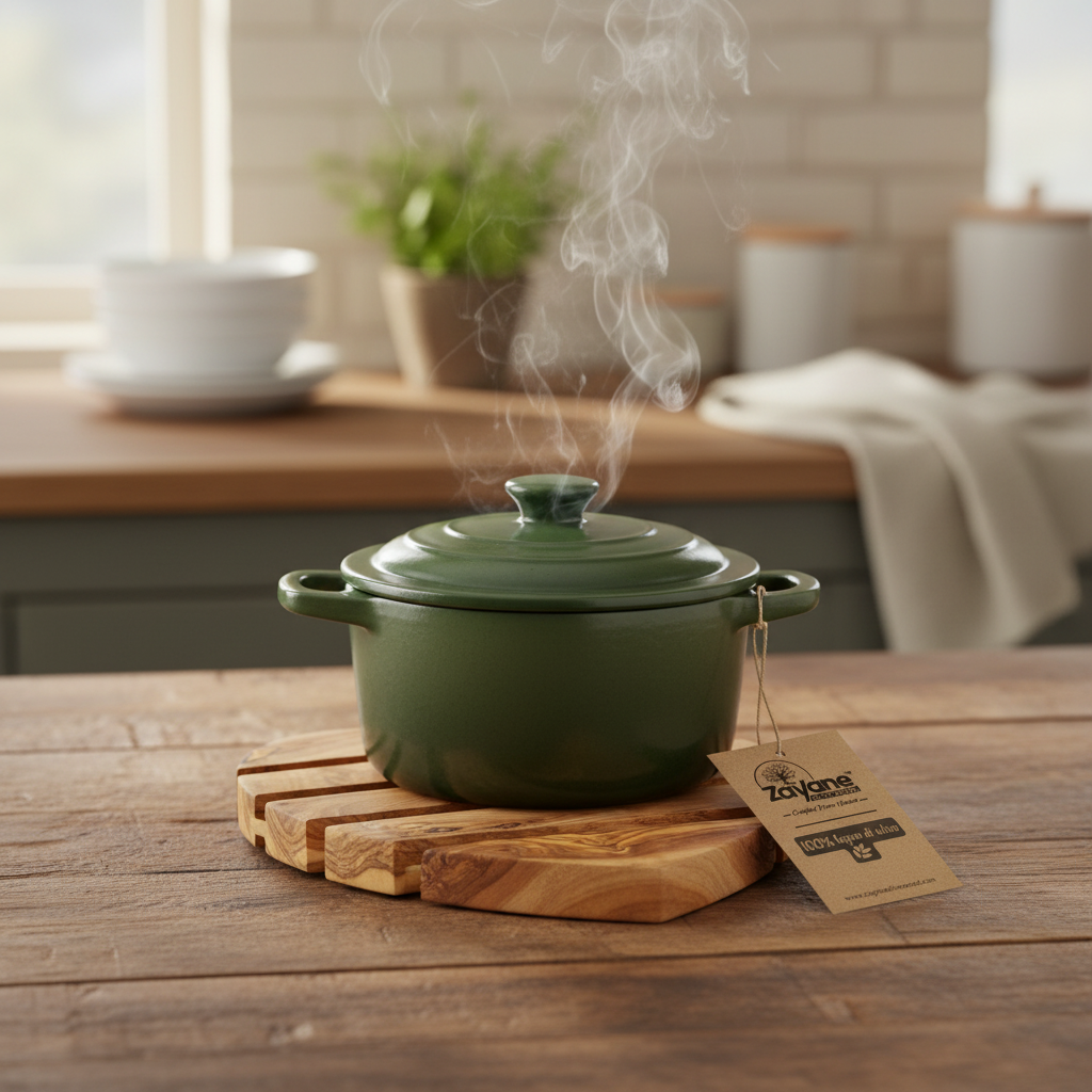 Sottopentola – mela, cuore, pera, pesce in legno d’ulivo | Zayane™