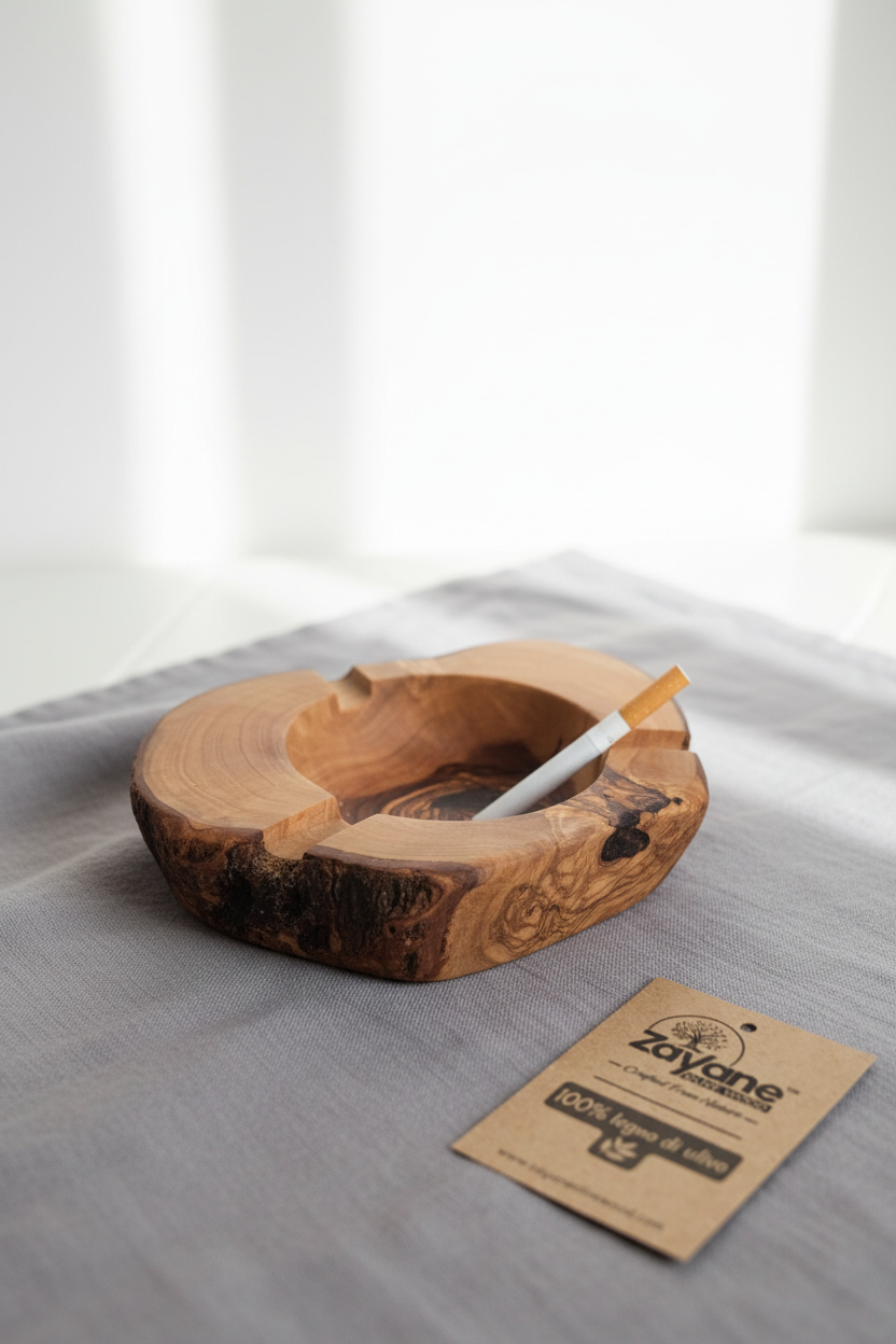 Ascher aus Olivenholz handgefertigt | Zayane™